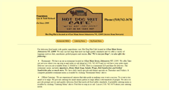 Desktop Screenshot of hotdoghutcafe.com